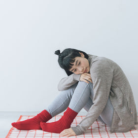 joha WOOL BASIC カーディガン