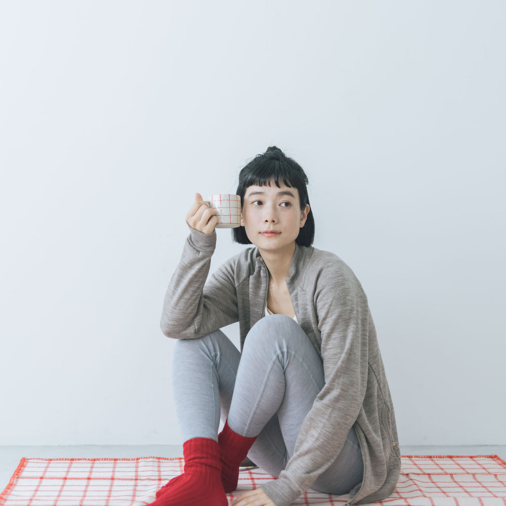 joha WOOL BASIC カーディガン