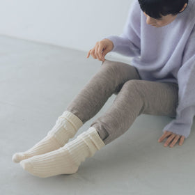 joha メリノウール レギンスパンツ