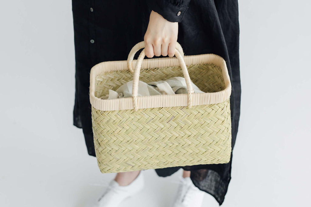 F/style 亀田縞の風呂敷(中)(太縞)