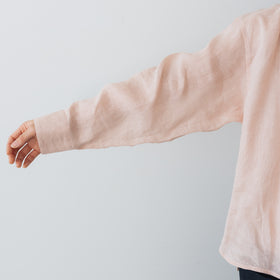 atelier naruse リネンスモックブラウス