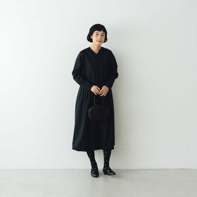 atelier naruse FORMAL クルミボタンワンピース