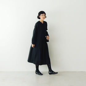 atelier naruse FORMAL クルミボタンワンピース