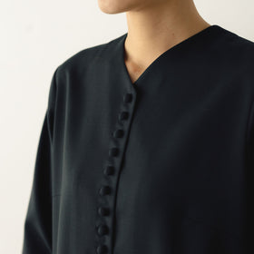 atelier naruse FORMAL クルミボタンワンピース