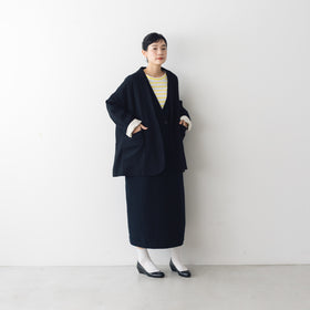 atelier naruse コットンリネンスラブジャンパースカート