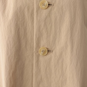 atelier naruse コットンナイロンタフタフーデットコート