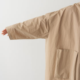 atelier naruse コットンナイロンタフタフーデットコート