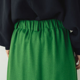 atelier naruse ウールポンチギャザースカート