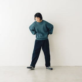 atelier naruse コットンコーデュロイパンツ ネイビー