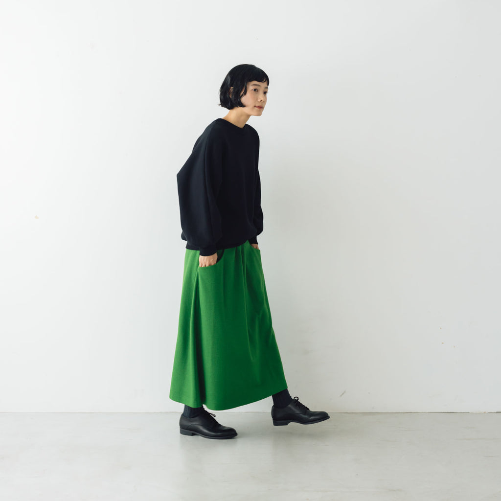 atelier naruse コットンフリースバルーンカットソー