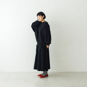 atelier naruse コットンフリースバルーンカットソー