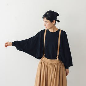 atelier naruse コットンスラブバルーンカットソー