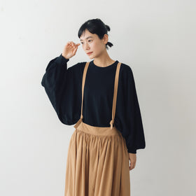 atelier naruse コットンスラブバルーンカットソー