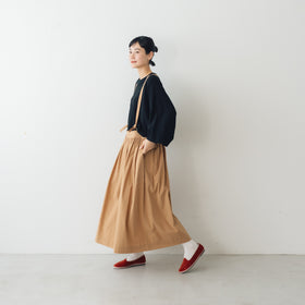 atelier naruse コットンスラブバルーンカットソー