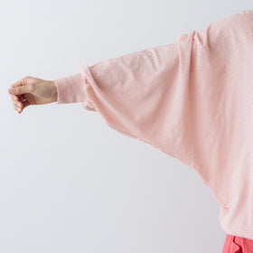 atelier naruse コットンスラブバルーンカットソー