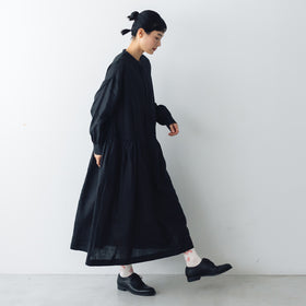 atelier naruse リネンシャツワンピース