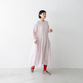 atelier naruse リネンシャツワンピース