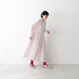 atelier naruse リネンシャツワンピース