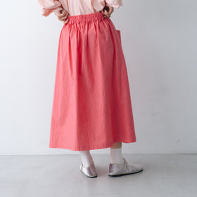 atelier naruse ダウンプルーフコットンカットインポケットスカート