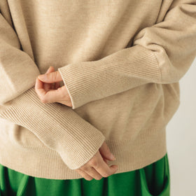 atelier naruse ウールニットパーカー