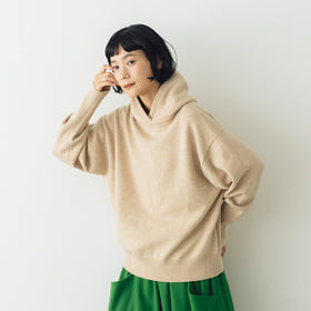 atelier naruse ウールニットパーカー