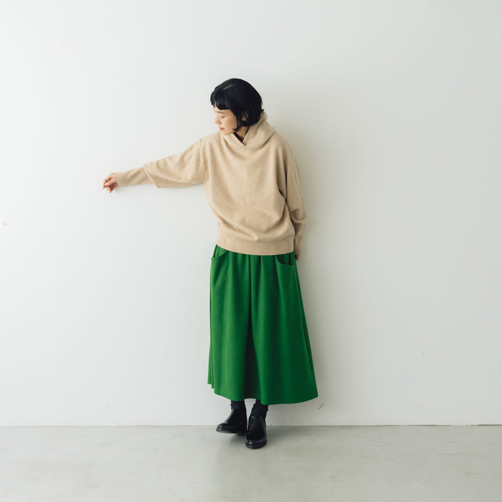 atelier naruse ウールニットパーカー