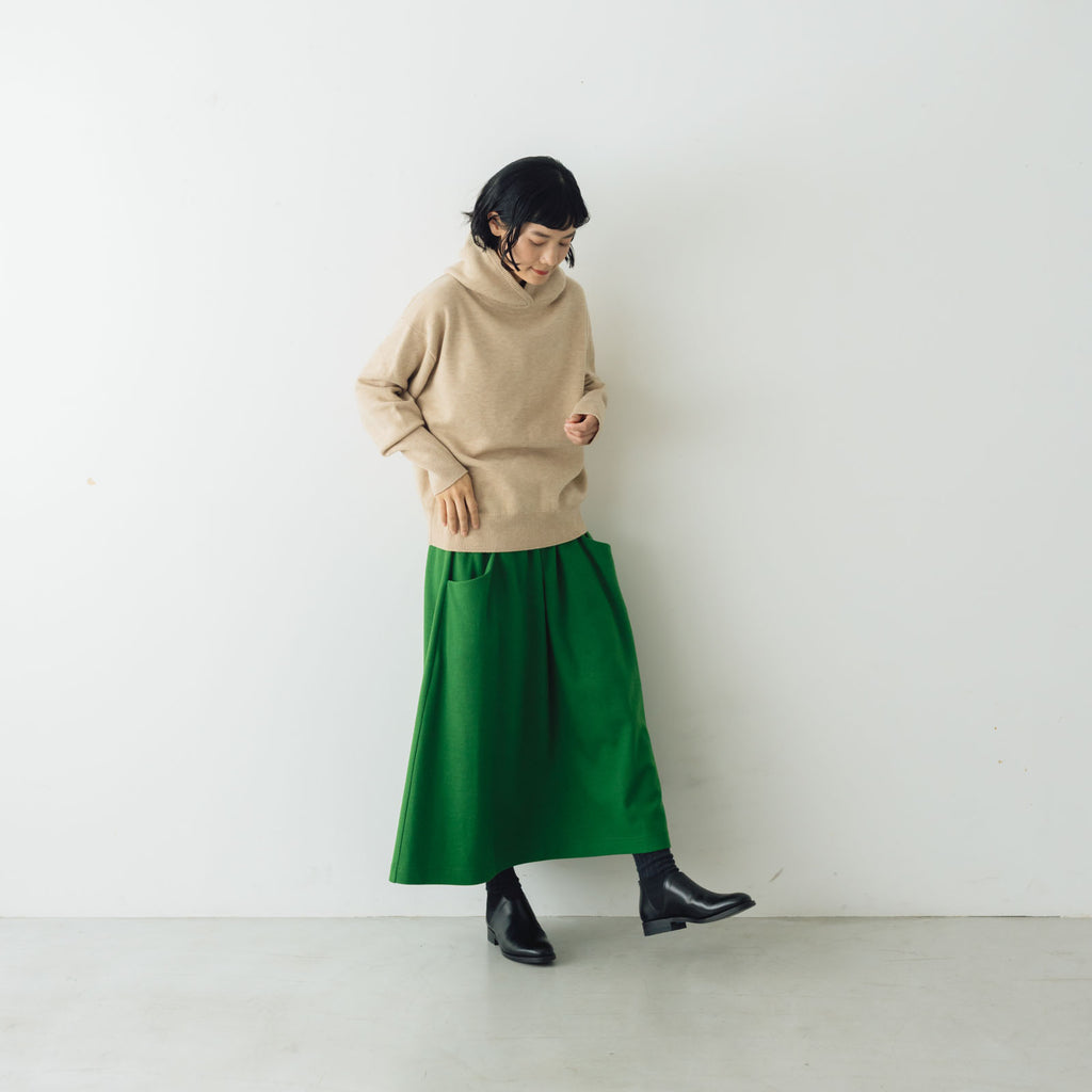 atelier naruse ウールニットパーカー