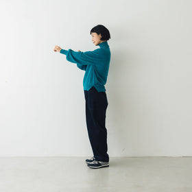 atelier naruse ウールタートルネックニット