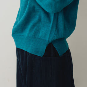 atelier naruse ウールタートルネックニット