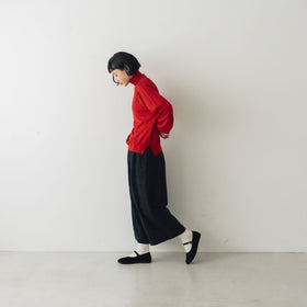 atelier naruse ウールタートルネックニット