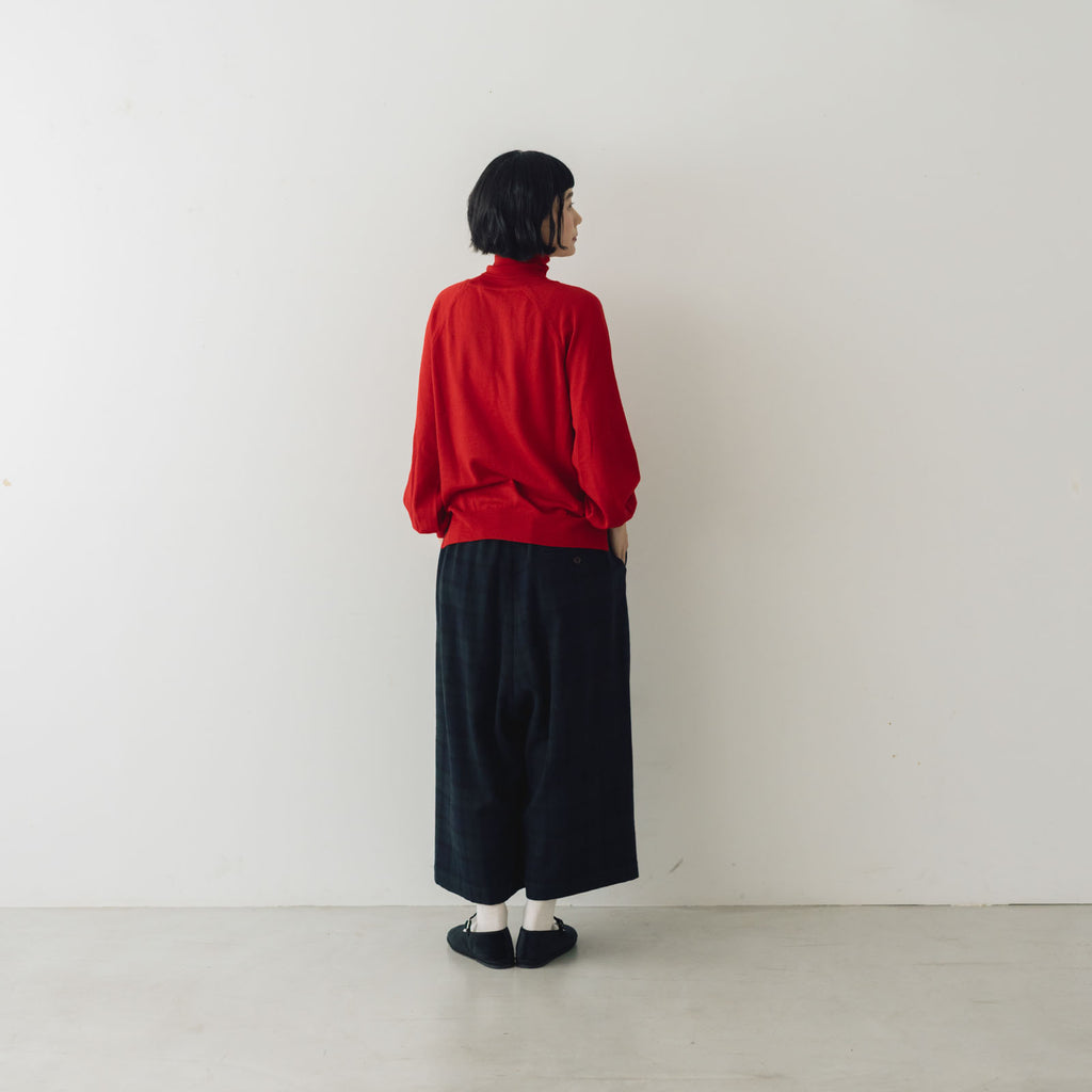 atelier naruse ウールタートルネックニット