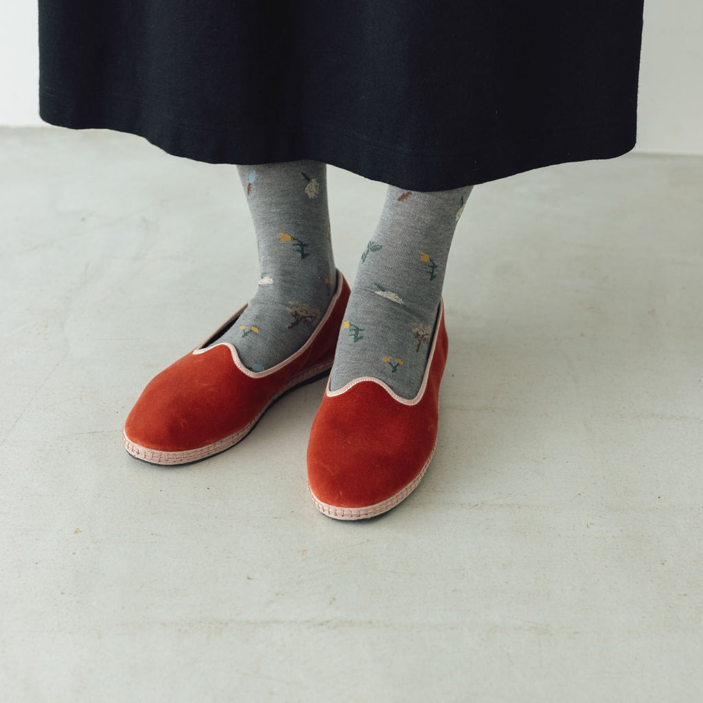 atelier naruse FORMAL コットン botanical タイツ