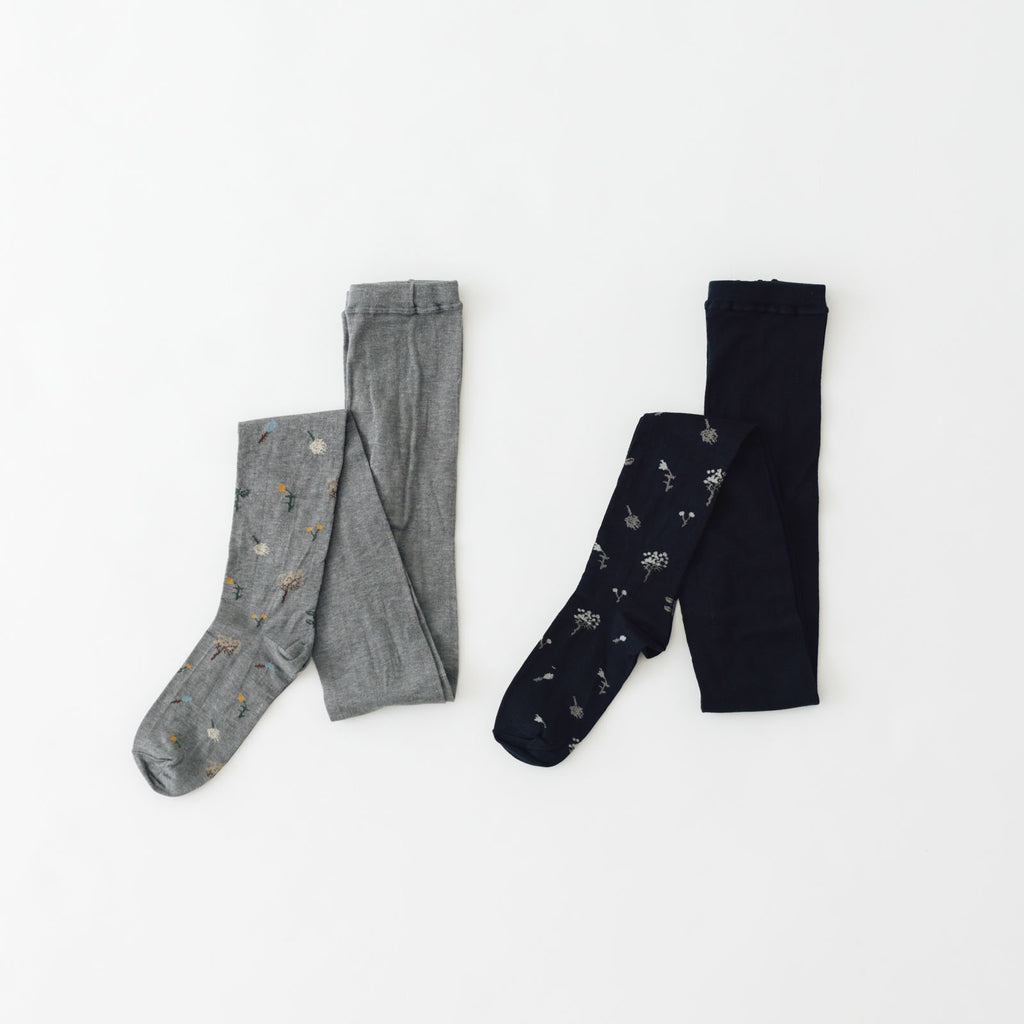 atelier naruse FORMAL コットン botanical タイツ