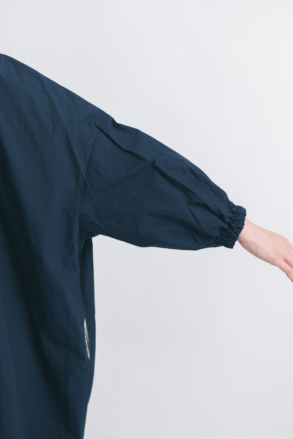 pot and tea スモックボリュームワンピース(ロング)