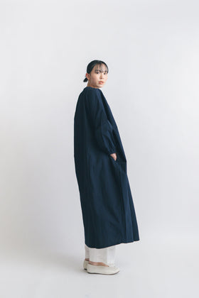 pot and tea スモックボリュームワンピース(ロング)