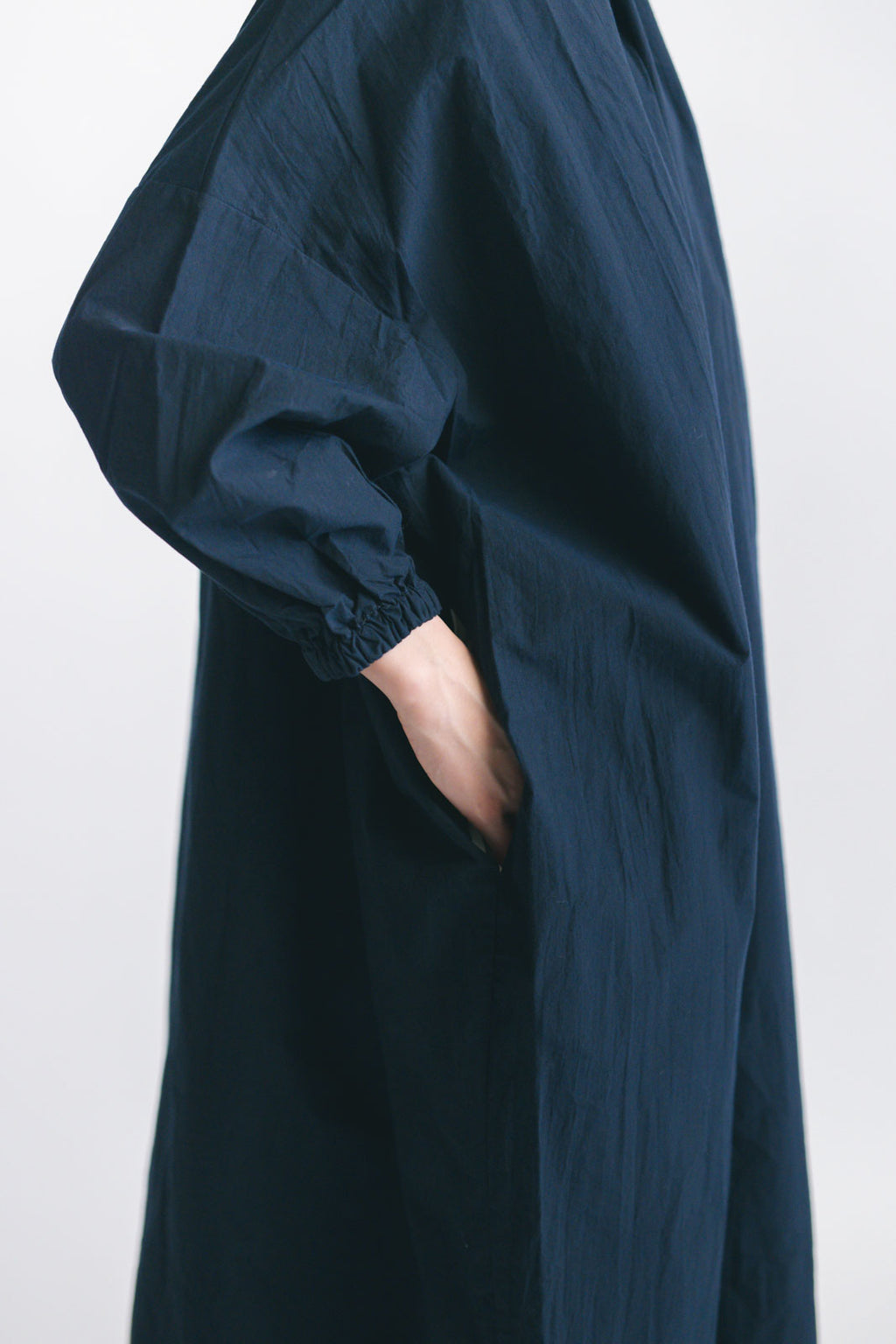 pot and tea スモックボリュームワンピース(ロング)