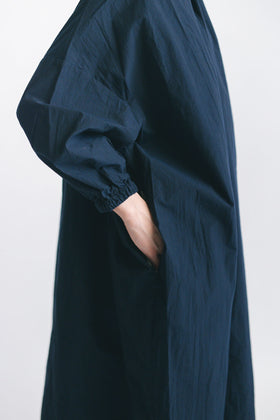 pot and tea スモックボリュームワンピース(ロング)