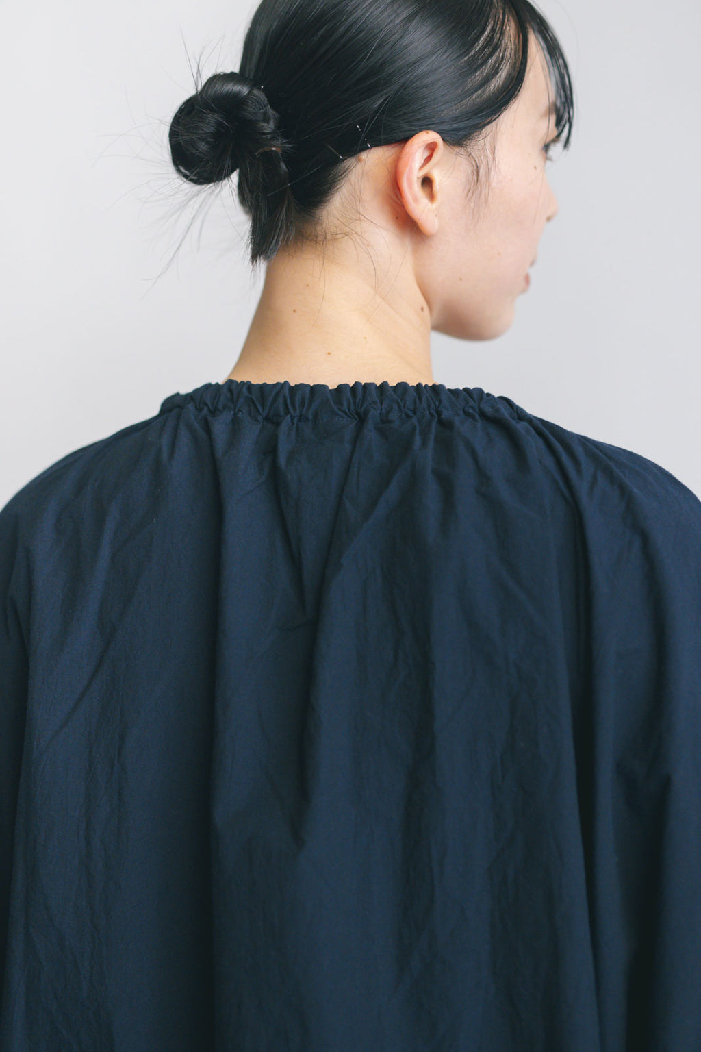 pot and tea スモックボリュームワンピース(ロング)