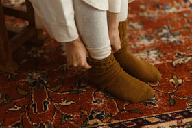 シルクふぁみりぃ 締め付けない絹100%靴下