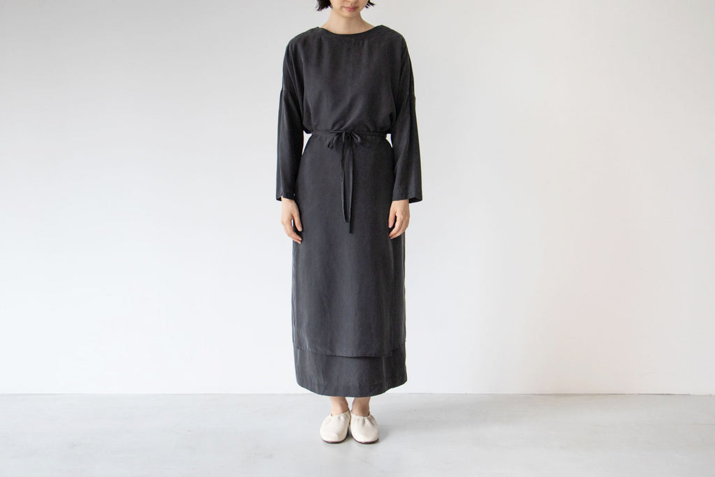 Yoli Silk wrap skirt