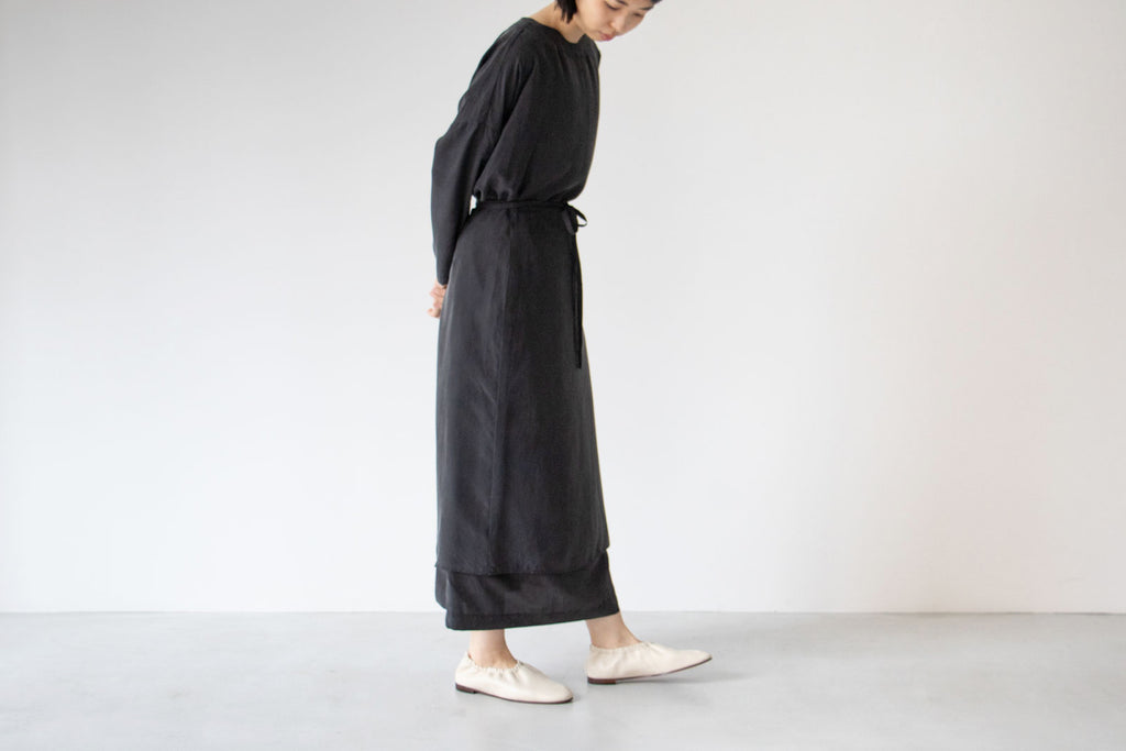 Yoli Silk wrap skirt