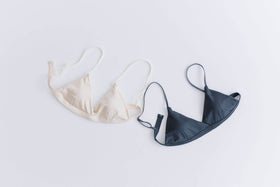 me. コットンシルク ブラ