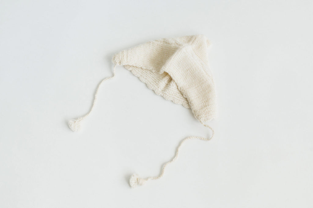 PUENTE Rueca 手紡ぎ赤ちゃん帽