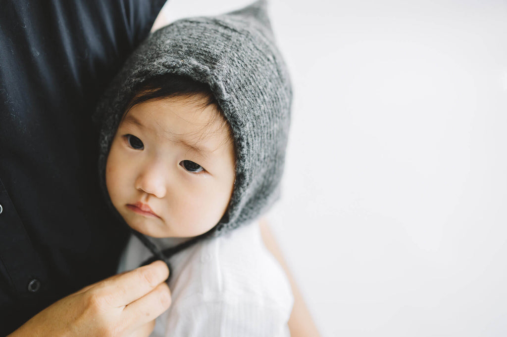 PUENTE Rueca 手紡ぎ赤ちゃん帽