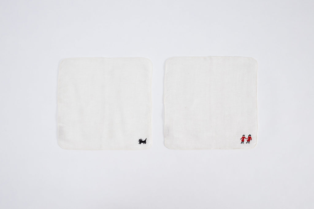 倉敷意匠 mitsou リネンガーゼ ハンカチ