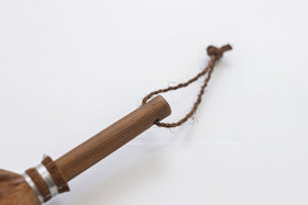 高田耕造商店 しゅろのやさしい小ぼうき 三玉 焼檜柄