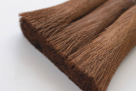 高田耕造商店 しゅろのやさしい小ぼうき 三玉 焼檜柄