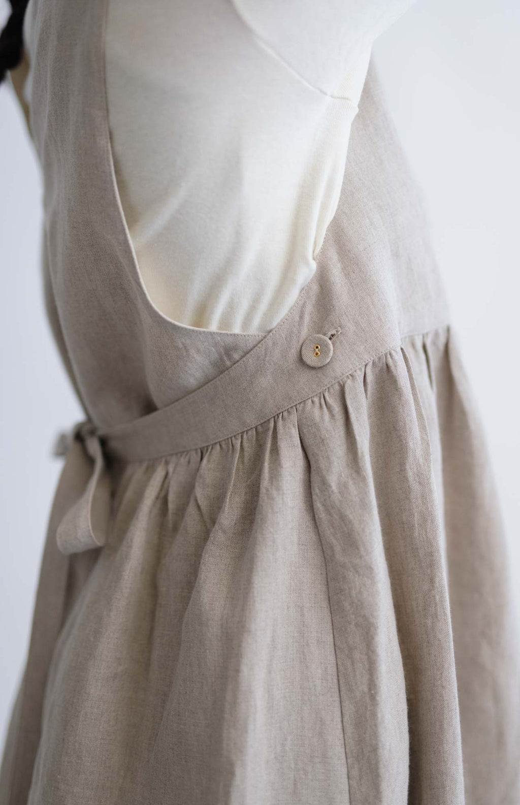 Alaris スクイードエプロンワンピース