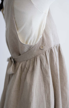 Alaris スクイードエプロンワンピース