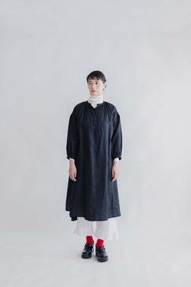 pot and tea ダブルガーゼのペチパンツ(フリル付き)